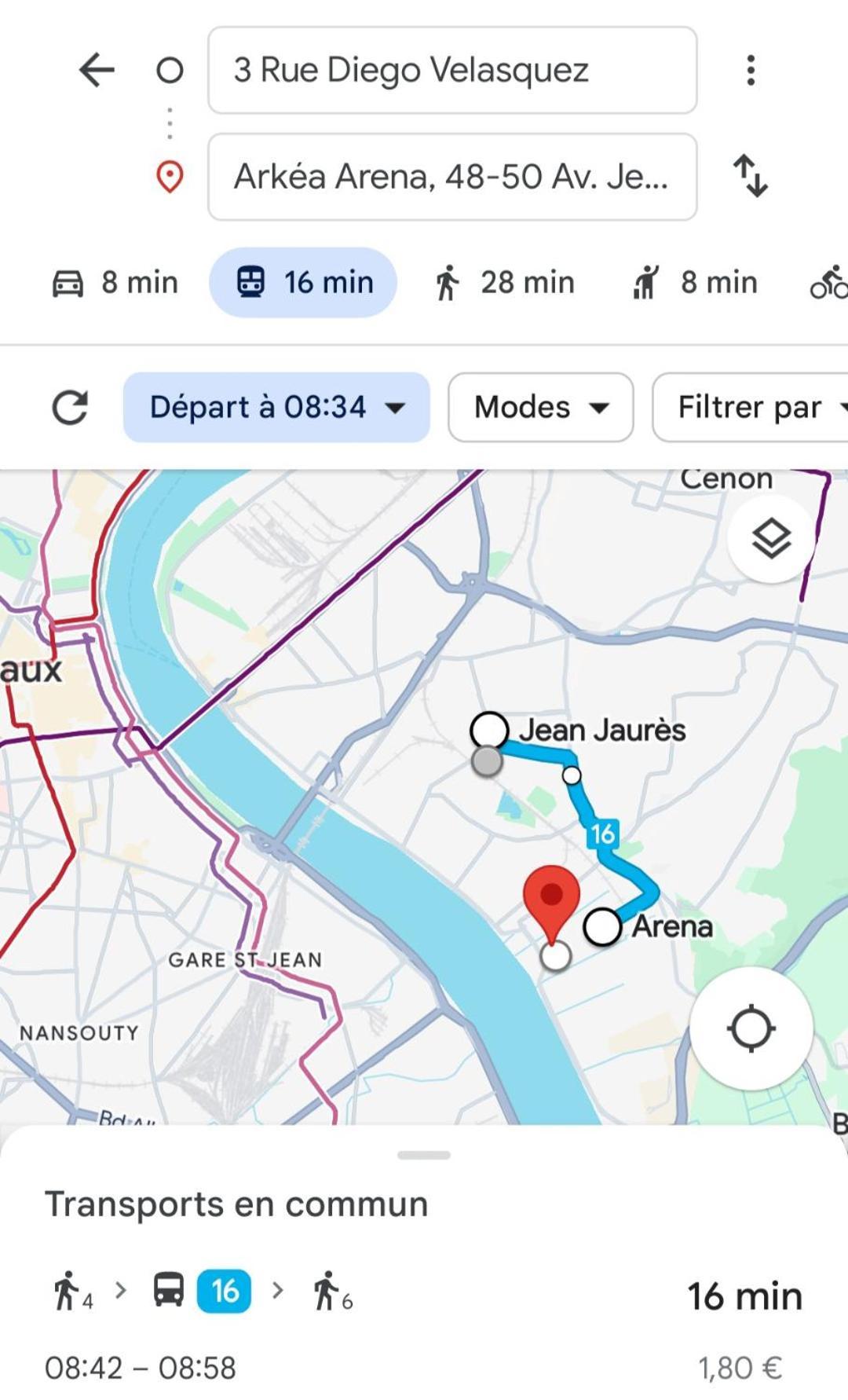 Appartement A Floirac Avec 2 Chambres, Un Parking Prive, Une Terrasse, A 5 Minutes En Voiture De L'Arkea Arena De Bordeaux Kültér fotó